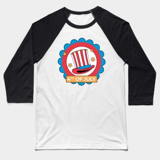 4th of July Baseball T-Shirt